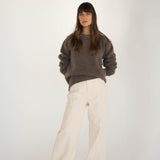 Claudia Alpaca Brown Jumper