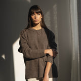 Claudia Alpaca Brown Jumper