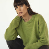 Claudia Alpaca Pistachio Jumper