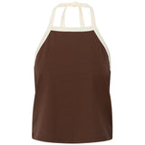 Liv Brown Jersey Top - Näz - Sustainable Fashion Made in Portugal