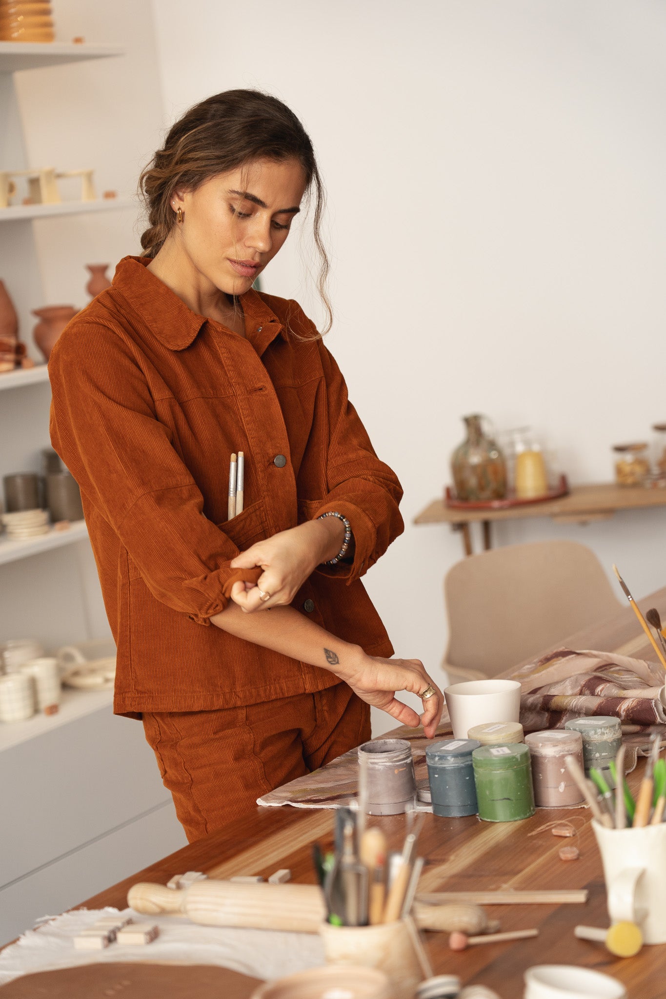 Marie Corduroy Jacket - Näz - Sustainable Fashion Made in Portugal