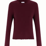 Ava Bordeaux Turtleneck