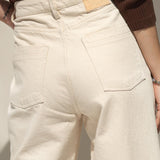 Elsa White Denim Trousers