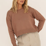 Claudia Rose Cotton Crewneck