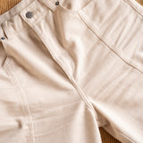 Elsa White Denim Trousers