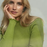 Ava Pistachio Turtleneck