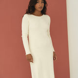 Ella Pearl Rib Dress