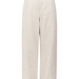 Elsa White Denim Trousers