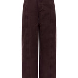 Elsa Brown Denim Trousers