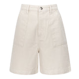 Karla White Denim Shorts