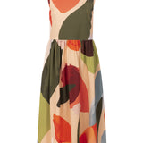 Elena Print Jersey Dress
