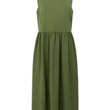 Elena Green Jersey Dress