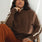 Agnes Brown Sweater - Näz - Sustainable Fashion Made in Portugal