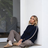 Agnes Navy Sweater - Näz-Sustainable Fashion Made in Portugal