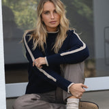 Agnes Navy Sweater - Näz-Sustainable Fashion Made in Portugal