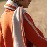 Agnes Orange Sweater - Näz - Sustainable Fashion Made in Portugal
