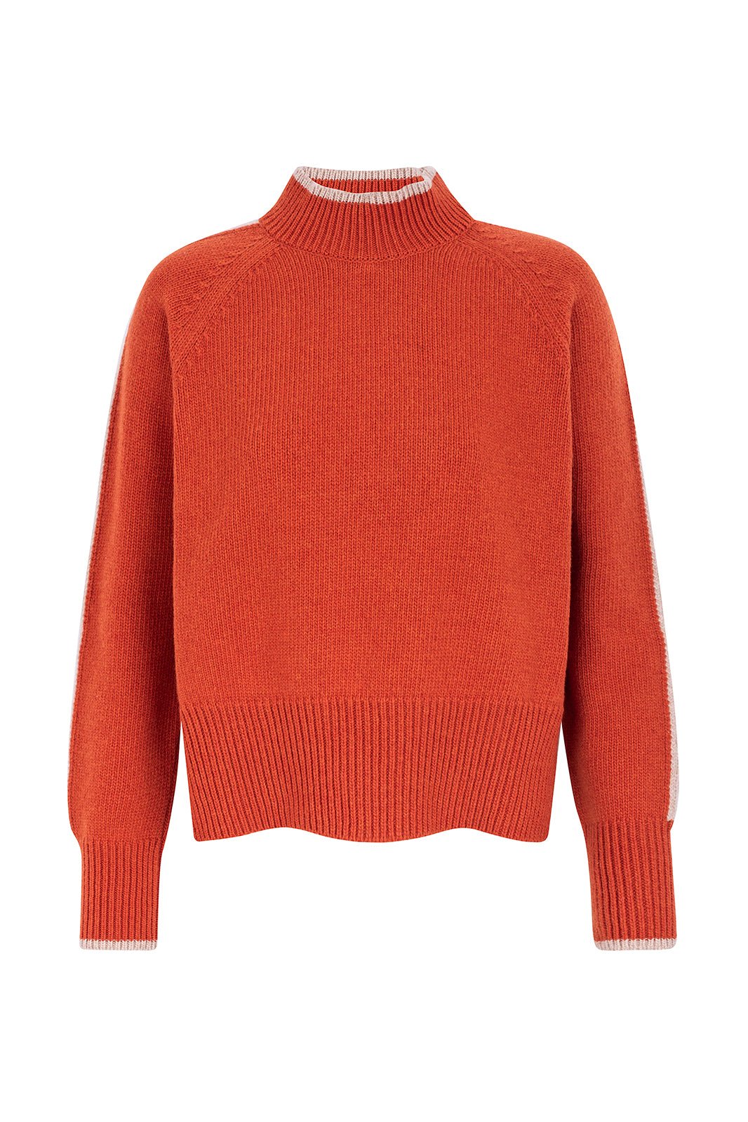 Agnes Orange Sweater - Näz - Sustainable Fashion Made in Portugal