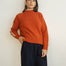 Agnes Orange Sweater - Näz - Sustainable Fashion Made in Portugal