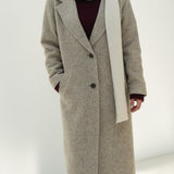 Alma White Scarf - Näz-Sustainable Fashion Made in Portugal