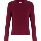 Ava Bordeaux Turtleneck - Näz - Sustainable Fashion Made in Portugal
