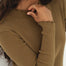 Ava Olive Turtleneck - Näz - Sustainable Fashion Made in Portugal