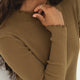 Ava Olive Turtleneck - Näz - Sustainable Fashion Made in Portugal