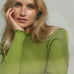 Ava Pistachio Turtleneck - Näz-Sustainable Fashion Made in Portugal