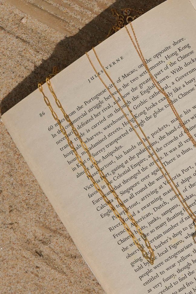 Chain Gold Necklace - Näz - Sustainable Fashion Made in Portugal