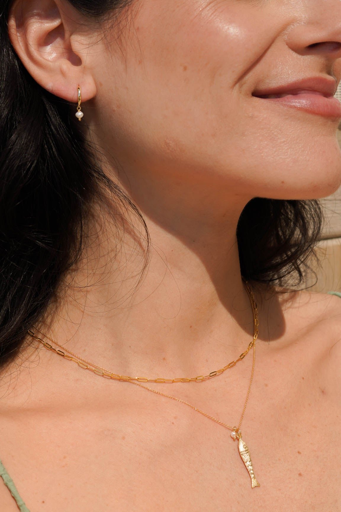 Chain Gold Necklace - Näz - Sustainable Fashion Made in Portugal