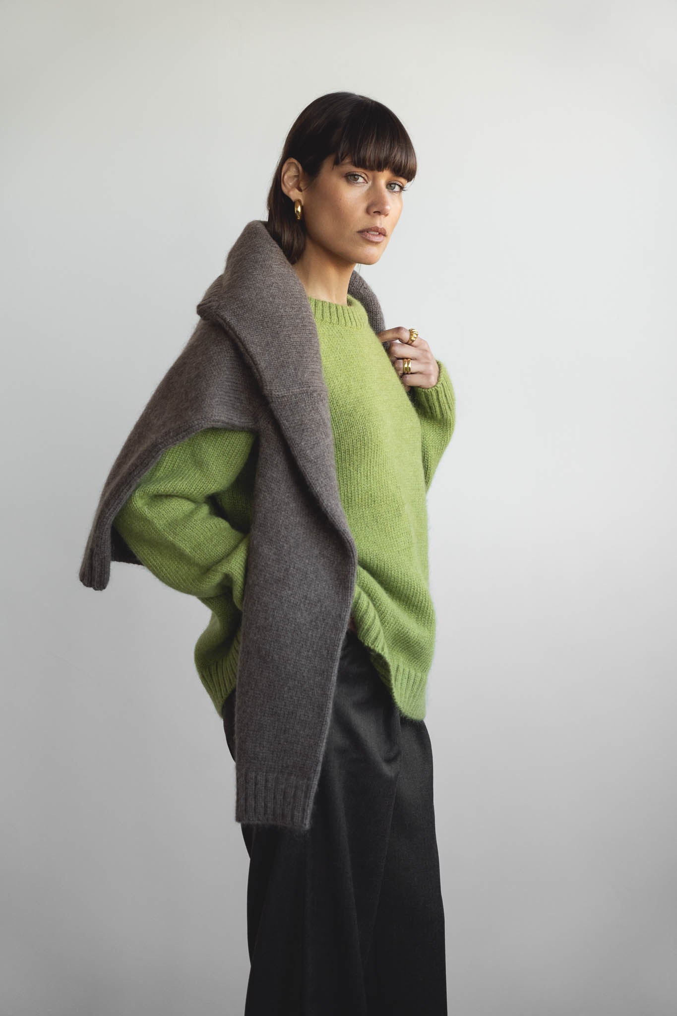 alpaca様 Pistachio Green Alpaca Jumper – Näz
