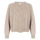 Claudia Beige Merino Neps - Näz-Sustainable Fashion Made in Portugal