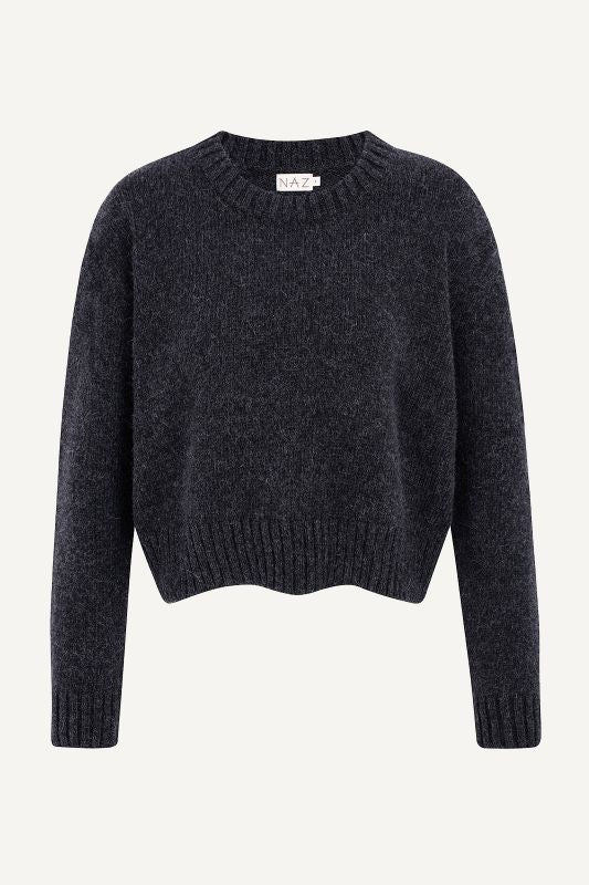 Claudia Black Recycled Jumper - Näz - Sustainable Fashion Made in Portugal