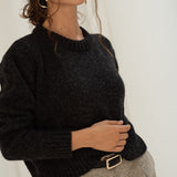 Claudia Black Recycled Jumper - Näz - Sustainable Fashion Made in Portugal