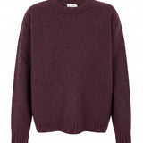 Claudia Eggplant Alpaca Jumper - Näz-Sustainable Fashion Made in Portugal