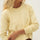 Claudia Yellow Cotton Sweater - Näz - Sustainable Fashion Made in Portugal
