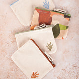 Denim Pouch + Keychain Set - Näz - Sustainable Fashion Made in Portugal