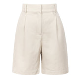 Elise White Tencel Shorts - Näz - Sustainable Fashion Made in Portugal