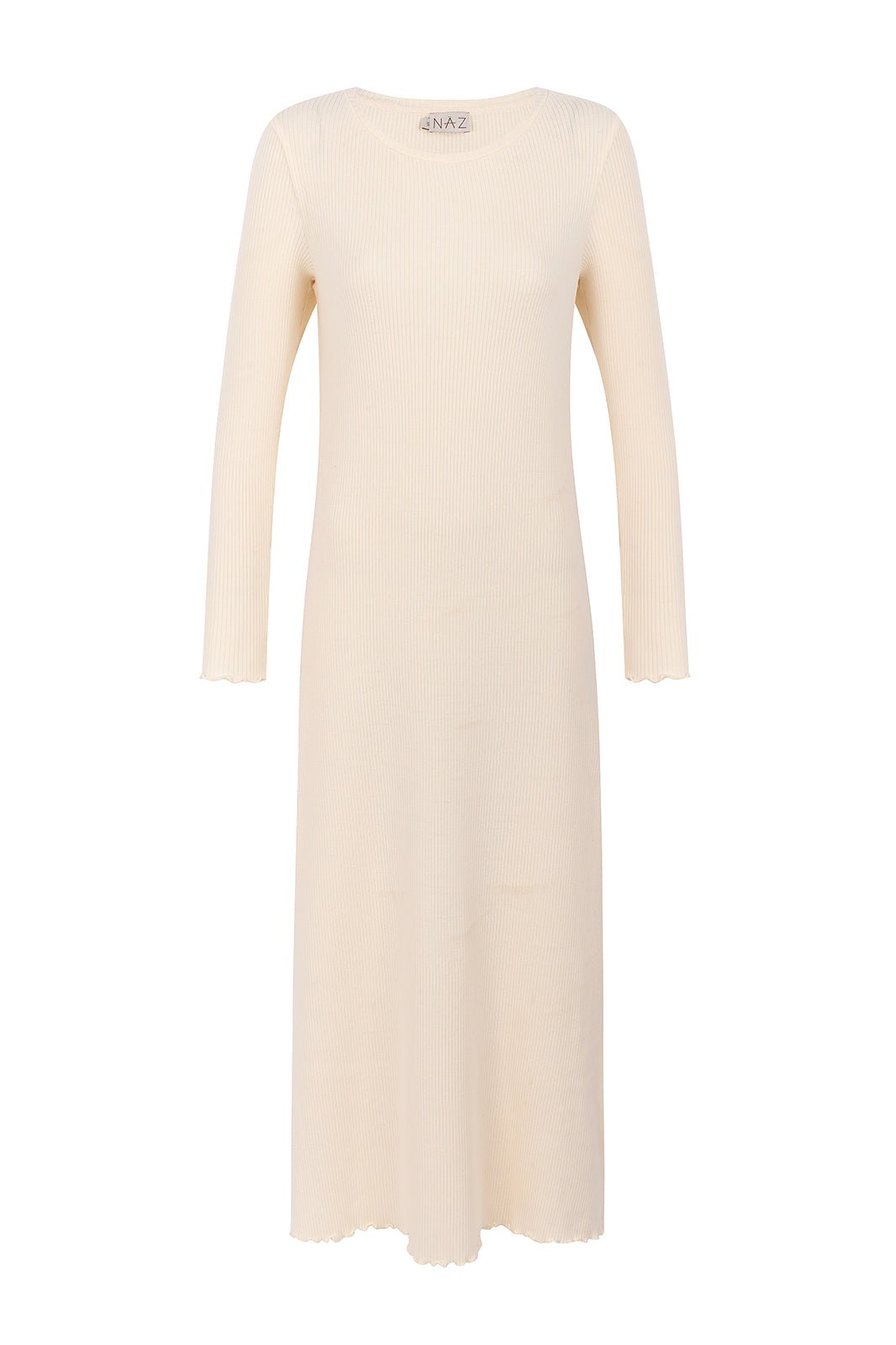 Ella Pearl Rib Dress - Näz - Sustainable Fashion Made in Portugal