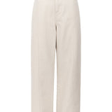 Elsa White Denim Trousers - Näz - Sustainable Fashion Made in Portugal