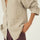 Emilia Beige Linen Shirt - Näz - Sustainable Fashion Made in Portugal