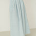 Freya Light Blue Linen Skirt - Näz - Sustainable Fashion Made in Portugal
