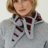 Frida Blue Neck Scarf - Näz-Sustainable Fashion Made in Portugal