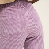 Iggy Lilac Corduroy Trousers - Näz - Sustainable Fashion Made in Portugal