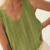 Jaya Green Linen Top - Näz - Sustainable Fashion Made in Portugal