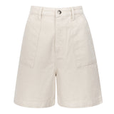 Karla White Denim Shorts - Näz - Sustainable Fashion Made in Portugal