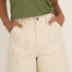 Karla White Denim Shorts - Näz - Sustainable Fashion Made in Portugal