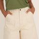 Karla White Denim Shorts - Näz - Sustainable Fashion Made in Portugal