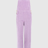 Leah Lilac Corduroy Overalls - Näz - Sustainable Fashion Made in Portugal