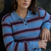 Leo Blue Cotton Polo - Näz-Sustainable Fashion Made in Portugal