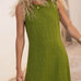 Leonie Green Linen Dress - Näz - Sustainable Fashion Made in Portugal